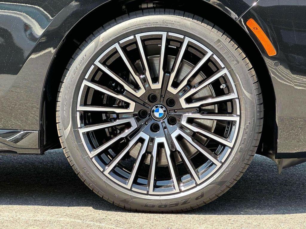 new 2025 BMW 740 car, priced at $107,300