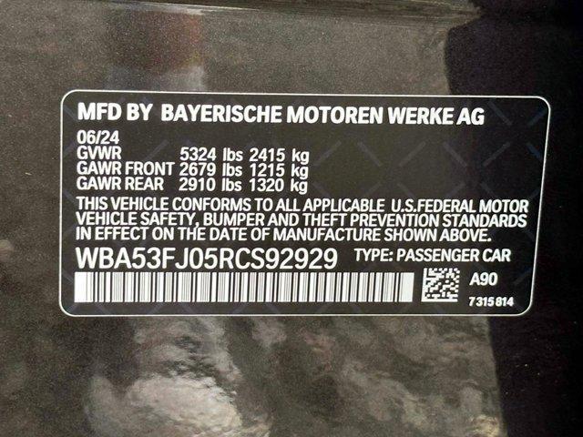 used 2024 BMW 530 car, priced at $49,885