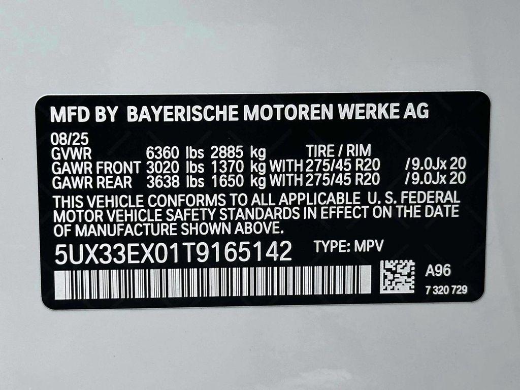 new 2026 BMW X6 car, priced at $87,625