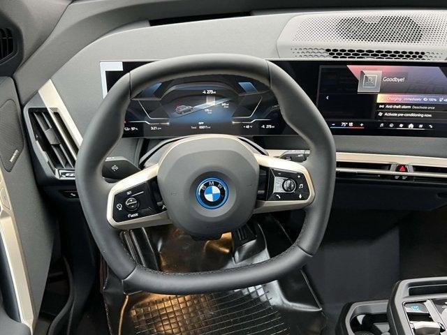 new 2025 BMW iX car, priced at $100,375