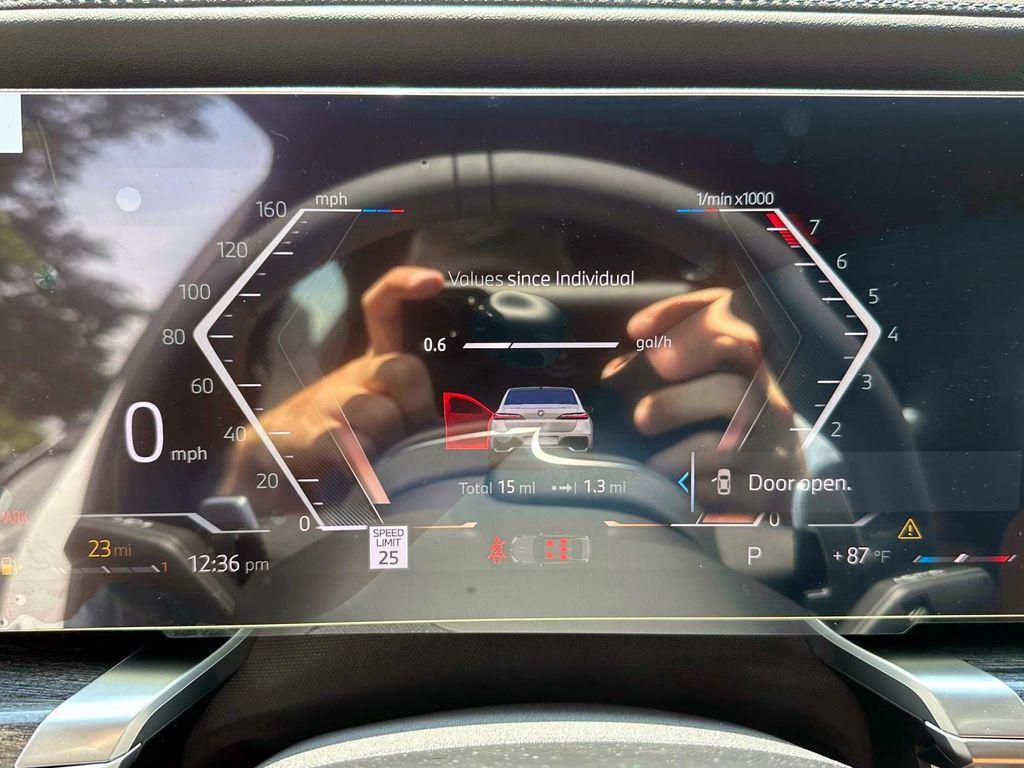 new 2025 BMW 740 car, priced at $105,625