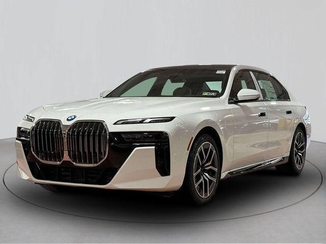 new 2025 BMW 740 car, priced at $105,205