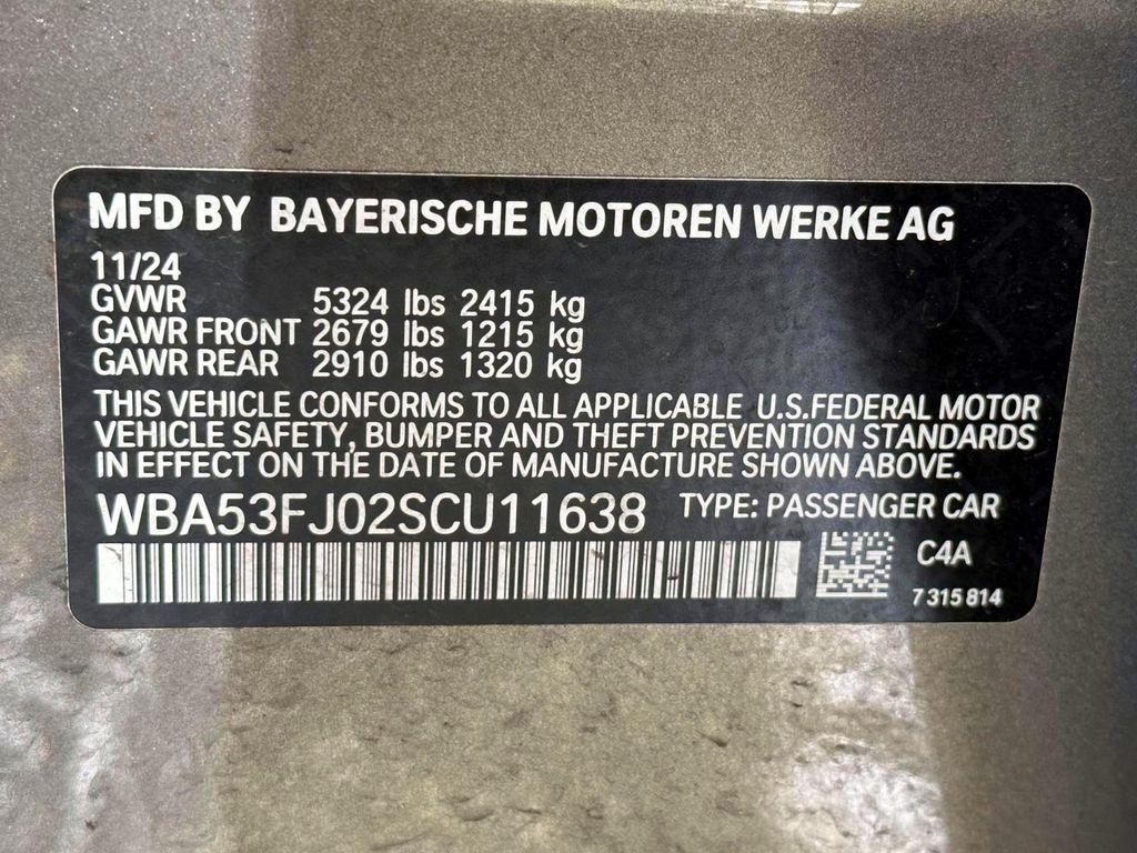 used 2025 BMW 530 car, priced at $54,885