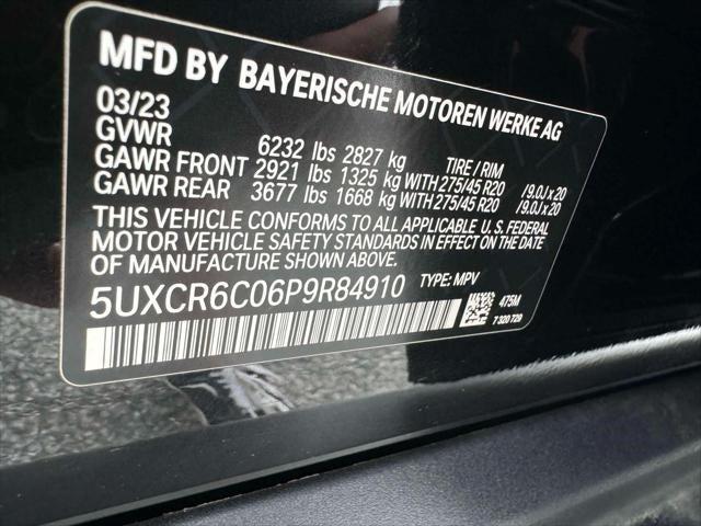 used 2023 BMW X5 car, priced at $61,885