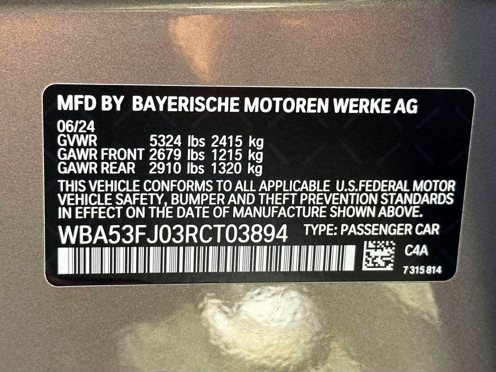 used 2024 BMW 530 car, priced at $55,785