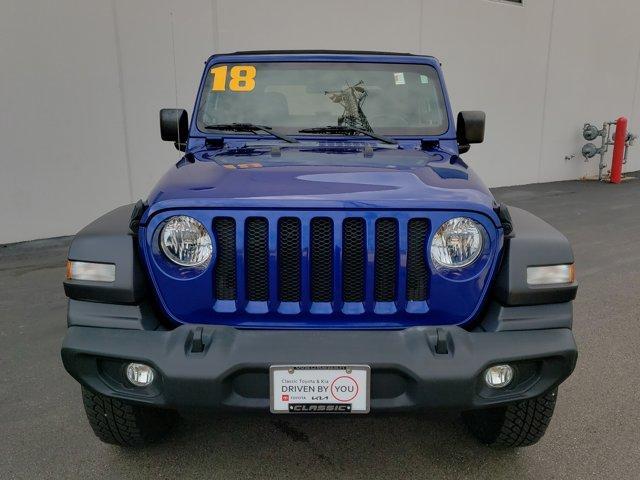 used 2018 Jeep Wrangler car, priced at $23,635