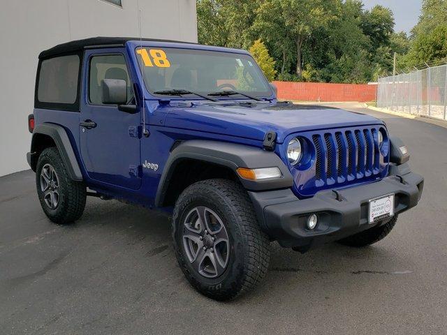 used 2018 Jeep Wrangler car, priced at $23,635