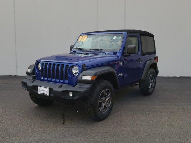 used 2018 Jeep Wrangler car, priced at $23,635