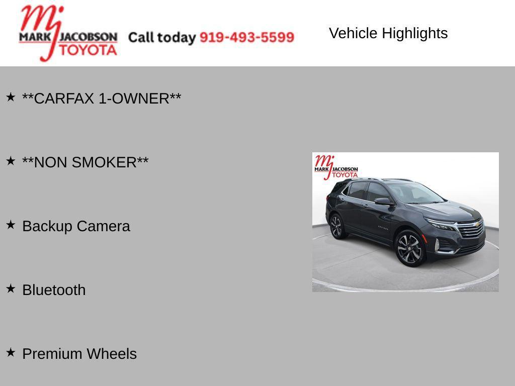 used 2022 Chevrolet Equinox car, priced at $19,380