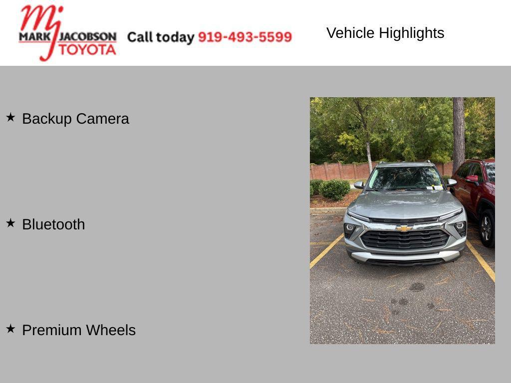 used 2024 Chevrolet TrailBlazer car, priced at $22,680