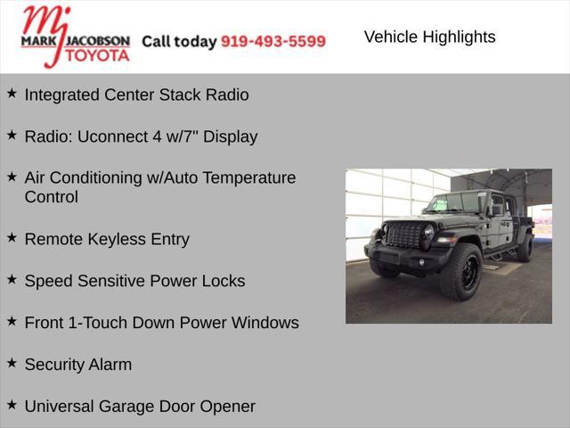 used 2020 Jeep Gladiator car, priced at $30,200