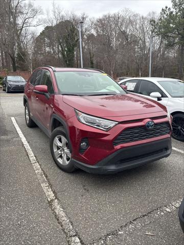 used 2020 Toyota RAV4 Hybrid car, priced at $27,800