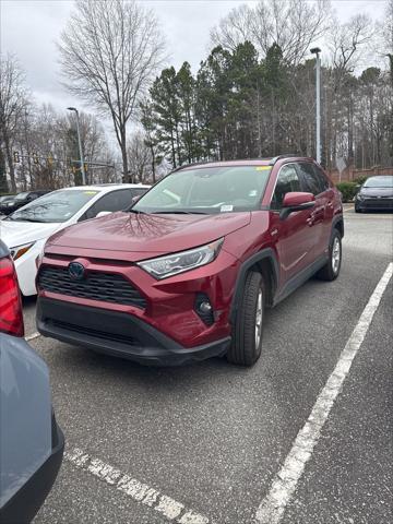 used 2020 Toyota RAV4 Hybrid car, priced at $27,800