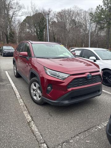 used 2020 Toyota RAV4 Hybrid car, priced at $27,800