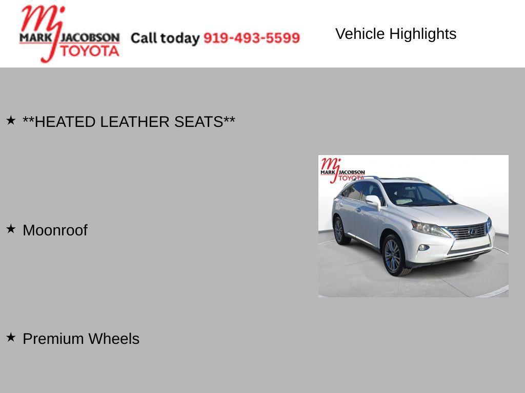 used 2013 Lexus RX 350 car, priced at $16,380