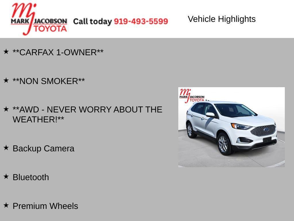 used 2024 Ford Edge car, priced at $20,980