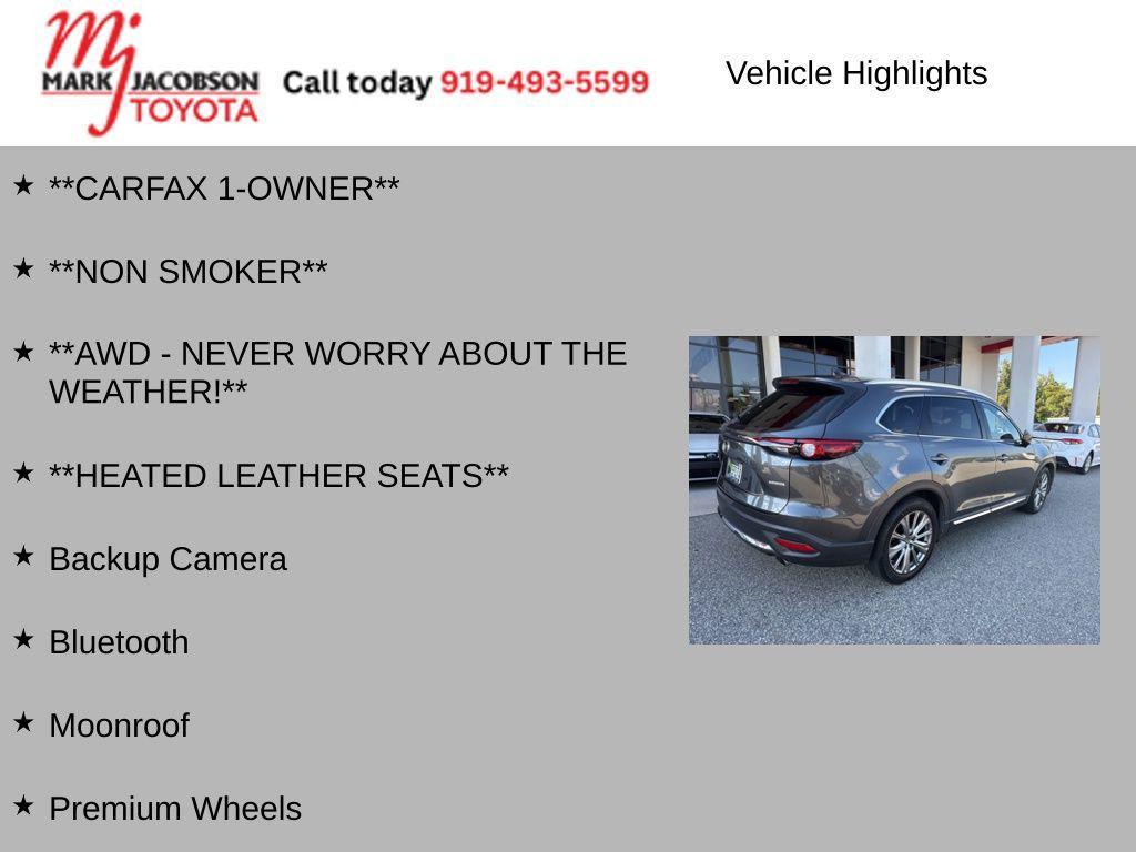 used 2021 Mazda CX-9 car, priced at $25,780