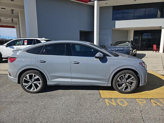 used 2024 Audi Q4 e-tron Sportback car, priced at $39,500