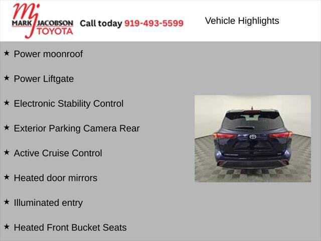 used 2023 Toyota Highlander car, priced at $39,200