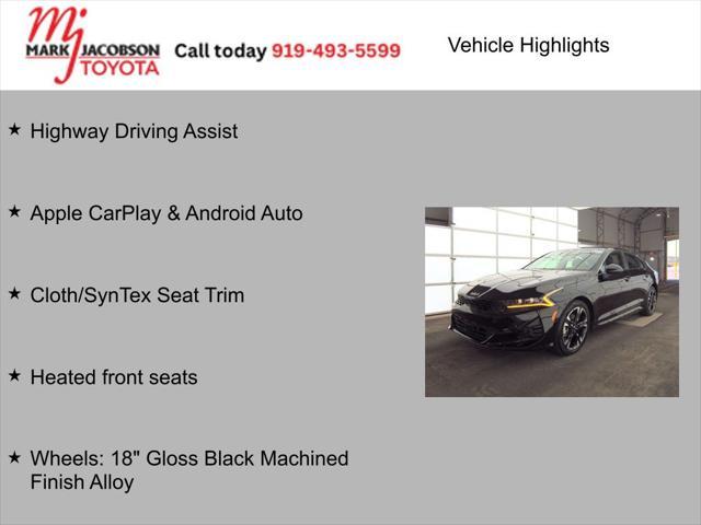 used 2024 Kia K5 car, priced at $26,200