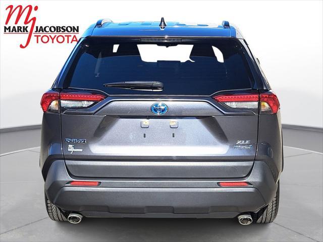 used 2022 Toyota RAV4 Hybrid car, priced at $30,500