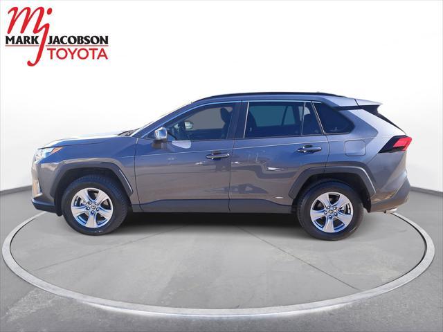 used 2022 Toyota RAV4 Hybrid car, priced at $30,500