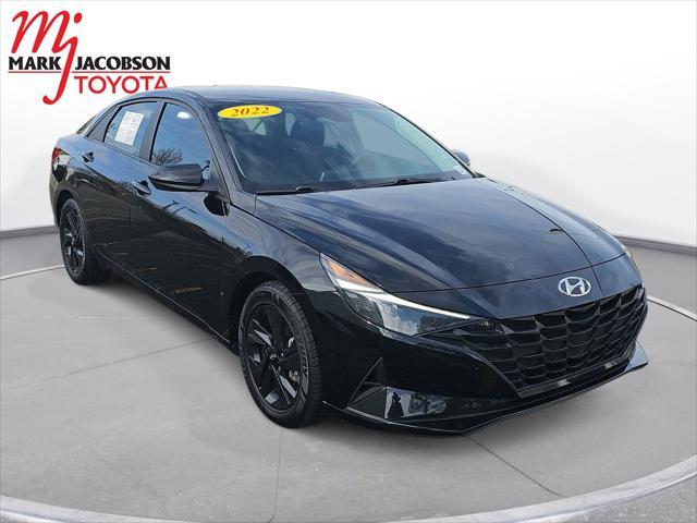 used 2022 Hyundai Elantra car, priced at $17,800