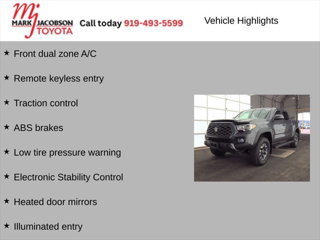 used 2021 Toyota Tacoma car, priced at $34,500