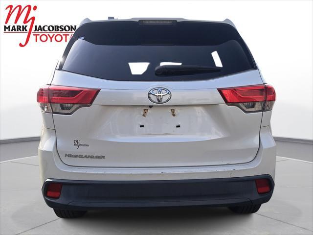 used 2018 Toyota Highlander car, priced at $16,500