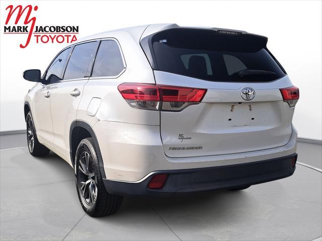 used 2018 Toyota Highlander car, priced at $16,500