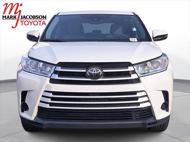 used 2018 Toyota Highlander car, priced at $16,500