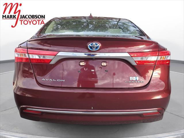 used 2015 Toyota Avalon Hybrid car, priced at $16,780