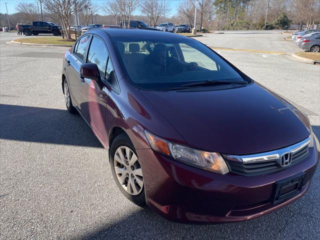 used 2012 Honda Civic car, priced at $9,800