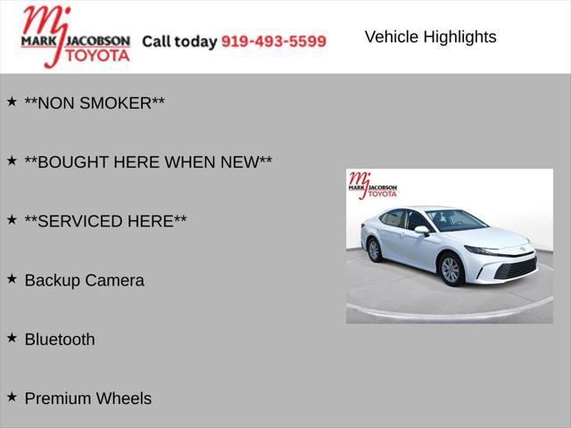 used 2025 Toyota Camry car, priced at $28,780