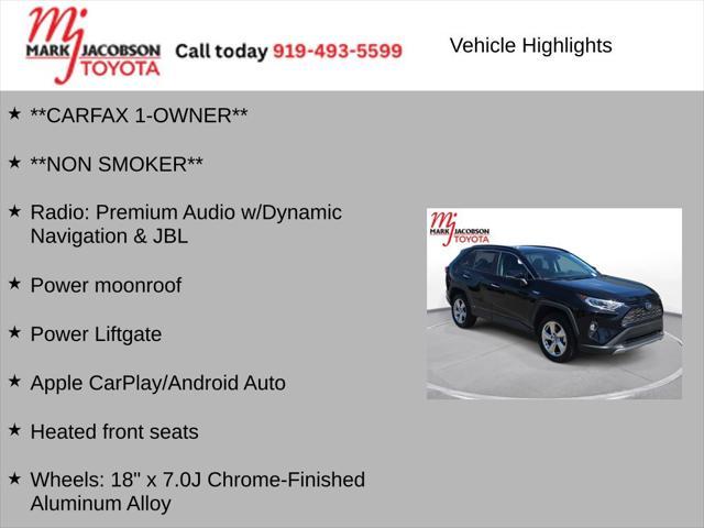 used 2021 Toyota RAV4 Hybrid car, priced at $35,300