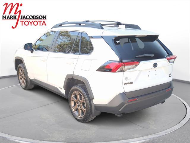 used 2023 Toyota RAV4 Hybrid car, priced at $34,400