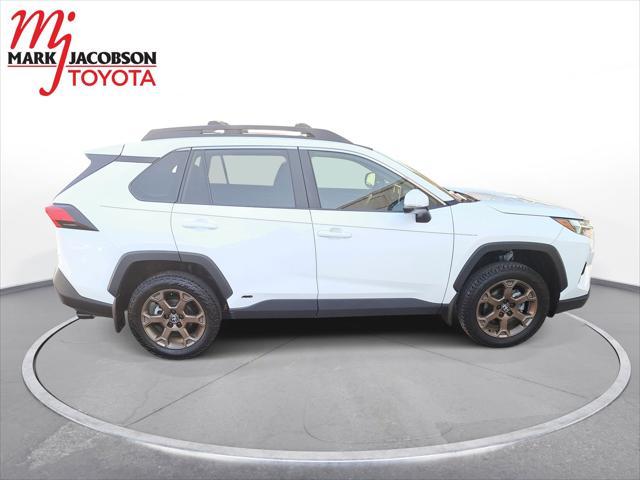 used 2023 Toyota RAV4 Hybrid car, priced at $34,400