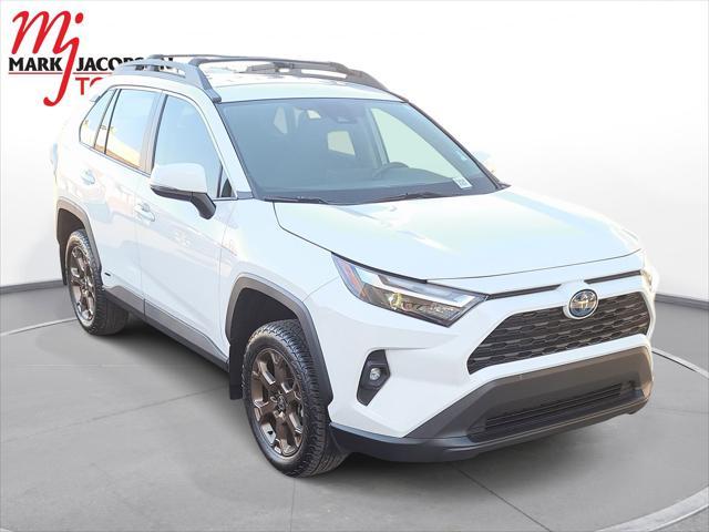 used 2023 Toyota RAV4 Hybrid car, priced at $34,400