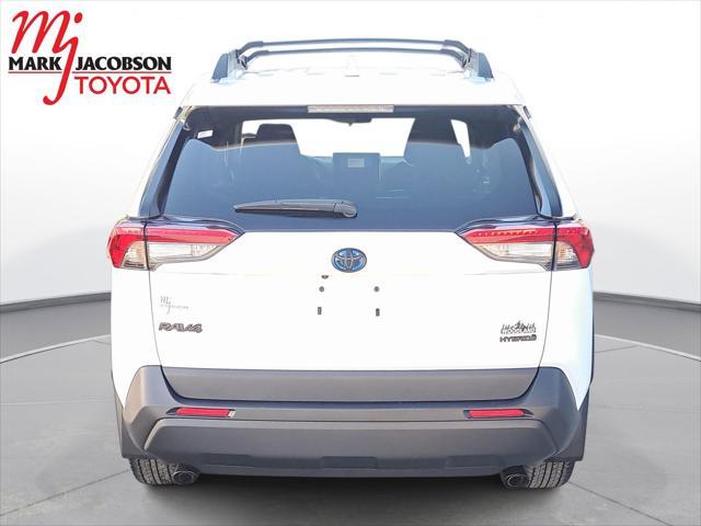 used 2023 Toyota RAV4 Hybrid car, priced at $34,400