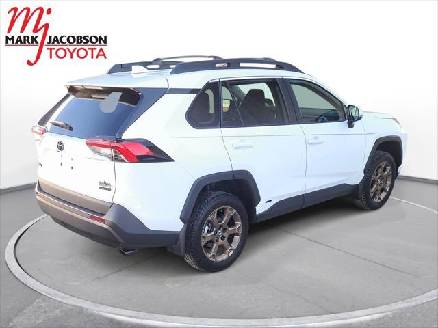 used 2023 Toyota RAV4 Hybrid car, priced at $34,400