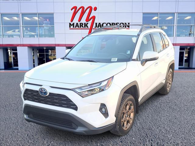 used 2023 Toyota RAV4 Hybrid car, priced at $34,400