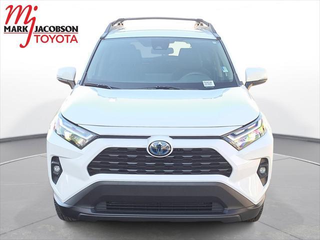 used 2023 Toyota RAV4 Hybrid car, priced at $34,400