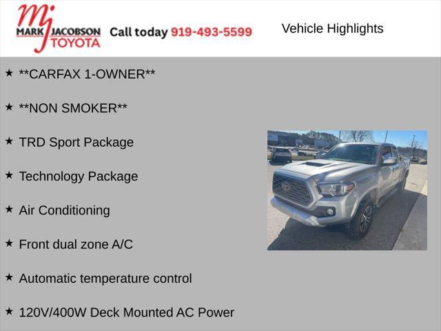 used 2022 Toyota Tacoma car, priced at $34,800