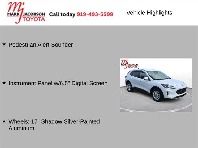 used 2021 Ford Escape car, priced at $19,100