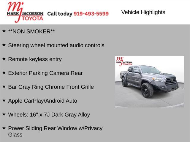 used 2021 Toyota Tacoma car, priced at $32,300