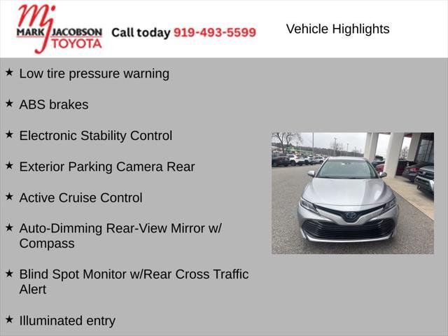 used 2019 Toyota Camry Hybrid car, priced at $20,800