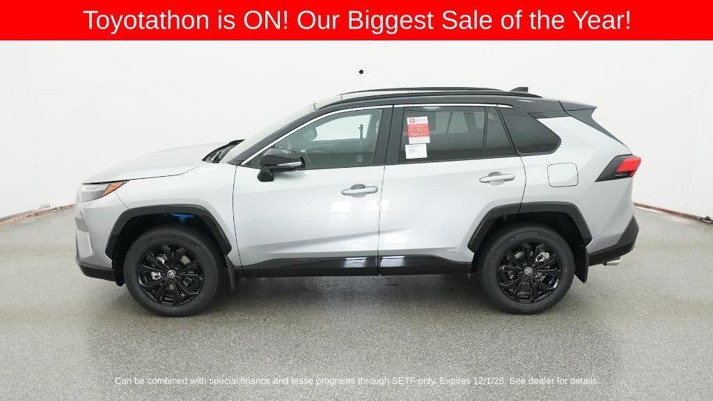 new 2025 Toyota RAV4 Hybrid car, priced at $43,870