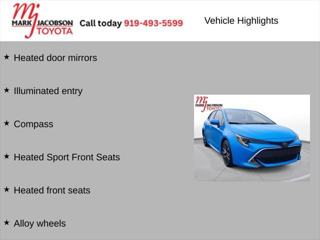 used 2019 Toyota Corolla car, priced at $22,800