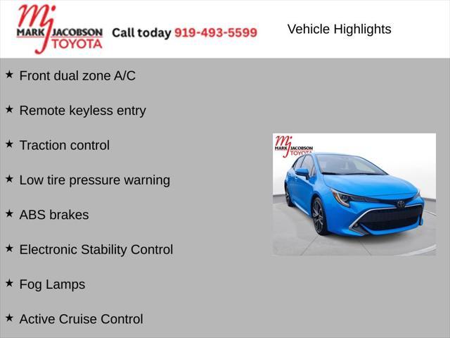 used 2019 Toyota Corolla car, priced at $22,800