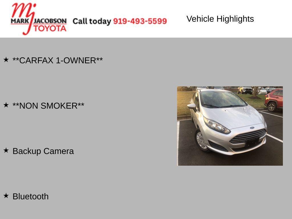 used 2019 Ford Fiesta car, priced at $8,780